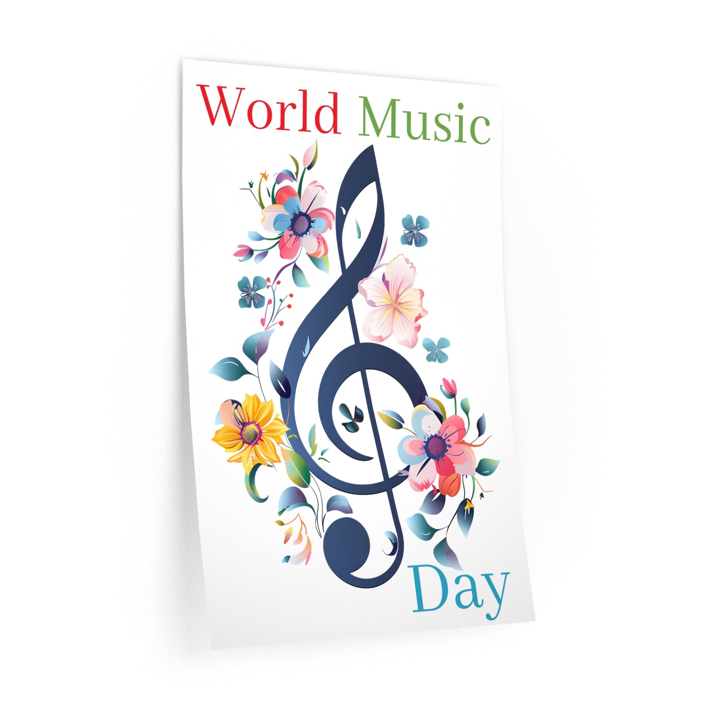 CWS Celebrations World Music Days Wall Decals By Cozy Winter Store