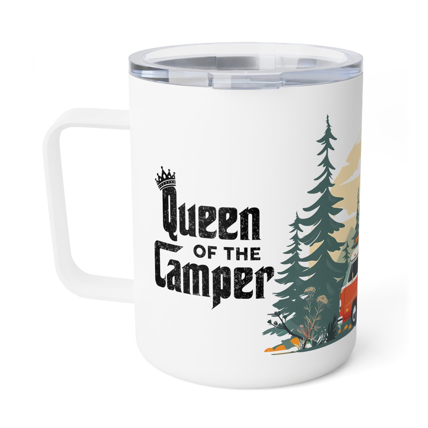 CWS Campa Camper Queen Insulated Coffee Mug, 10oz