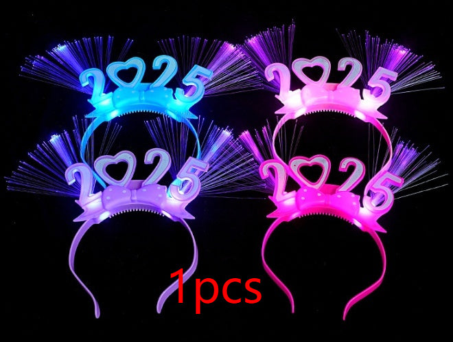 Luminous Barrettes New Year Headdress