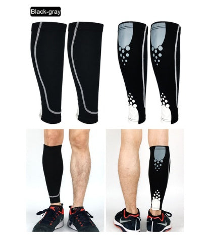 1PC Men Women Running Bicycle Calf Leg Brace Support Stretch Sleeve Compression Exercise Leggings Basketball Football Knee Pads