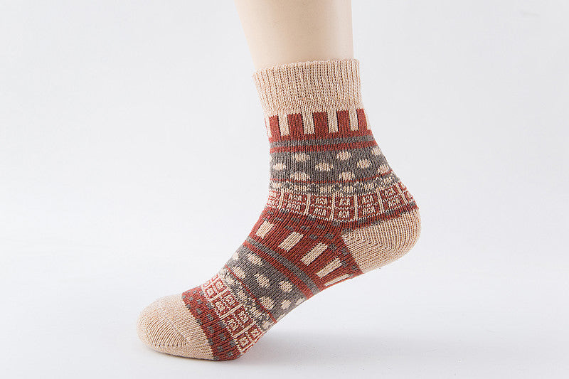 Warm cashmere socks