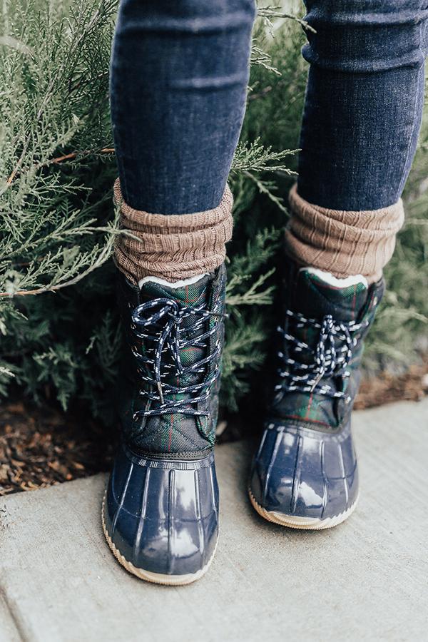 European and American round head large size boots