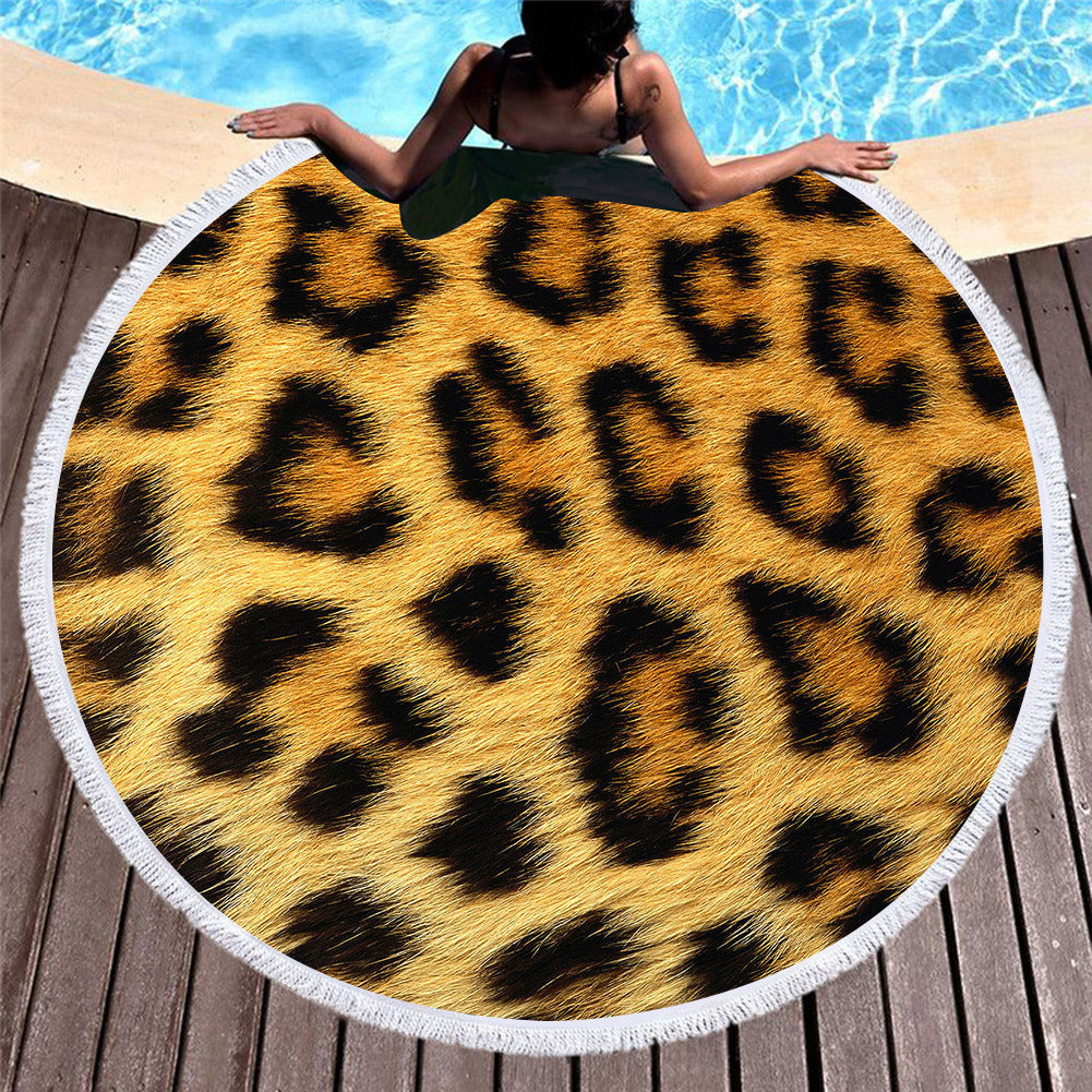 Microfiber digital printing beach towel