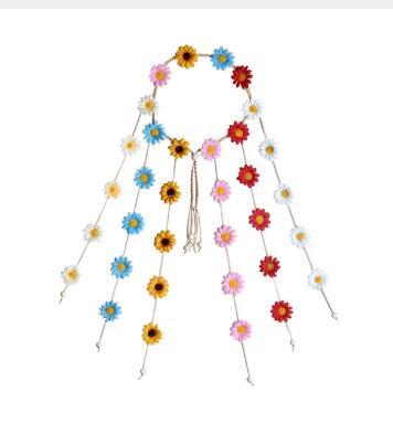 Headdress garland sun flower hair band flower daisy headband bohemian hair ring hair accessories