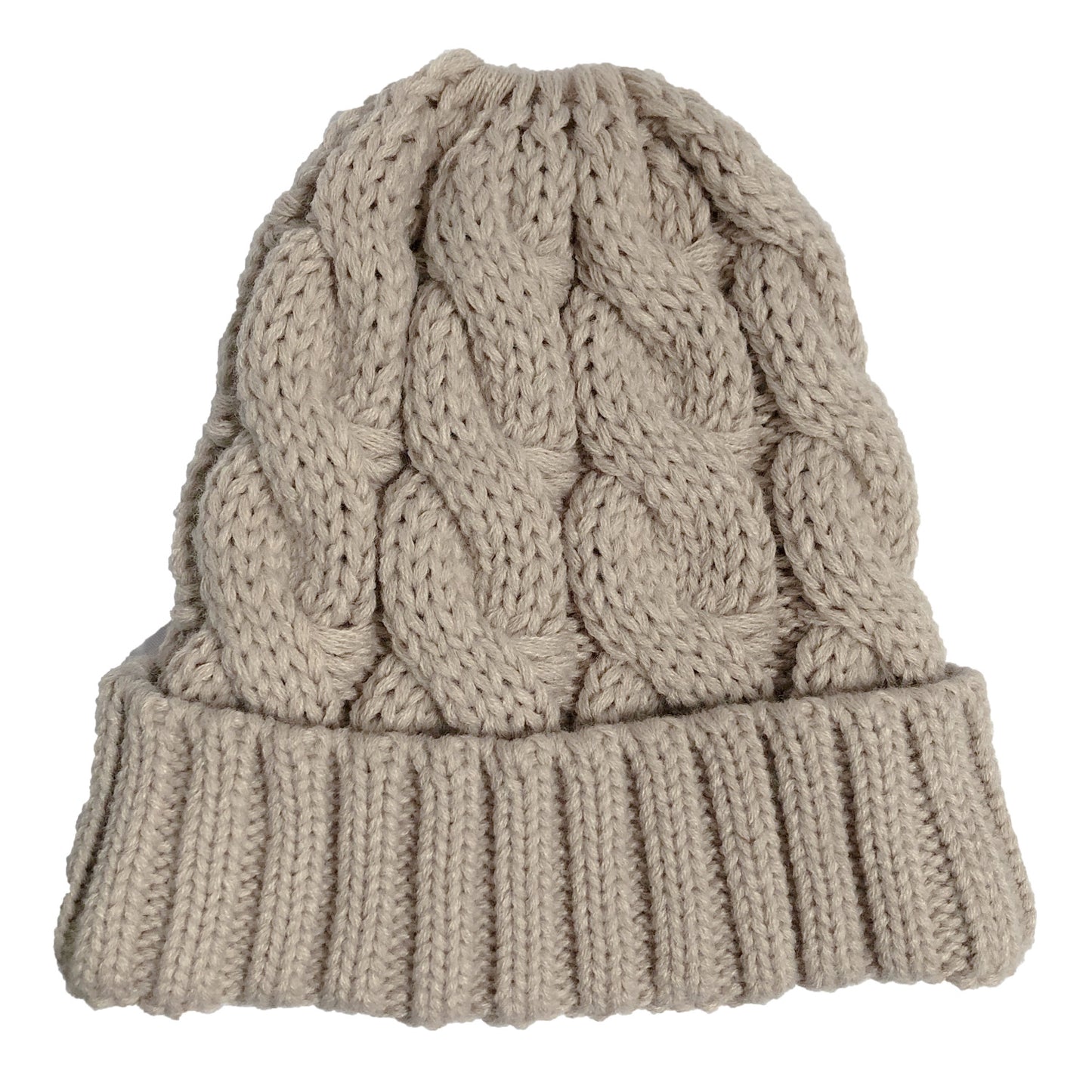 Trendy Curled Monochrome Wool Thermal Hat