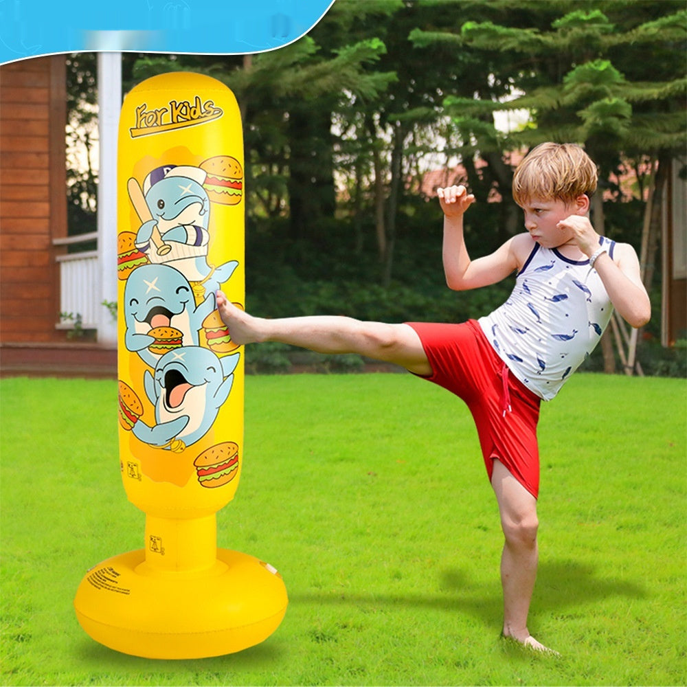 Inflatable Boxing Column Sports Fitness Sandbag Boxing Tumbler