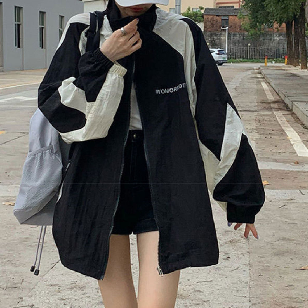 Sun Protection Clothing For Women Retro Workwear Outdoor Jacket Coat