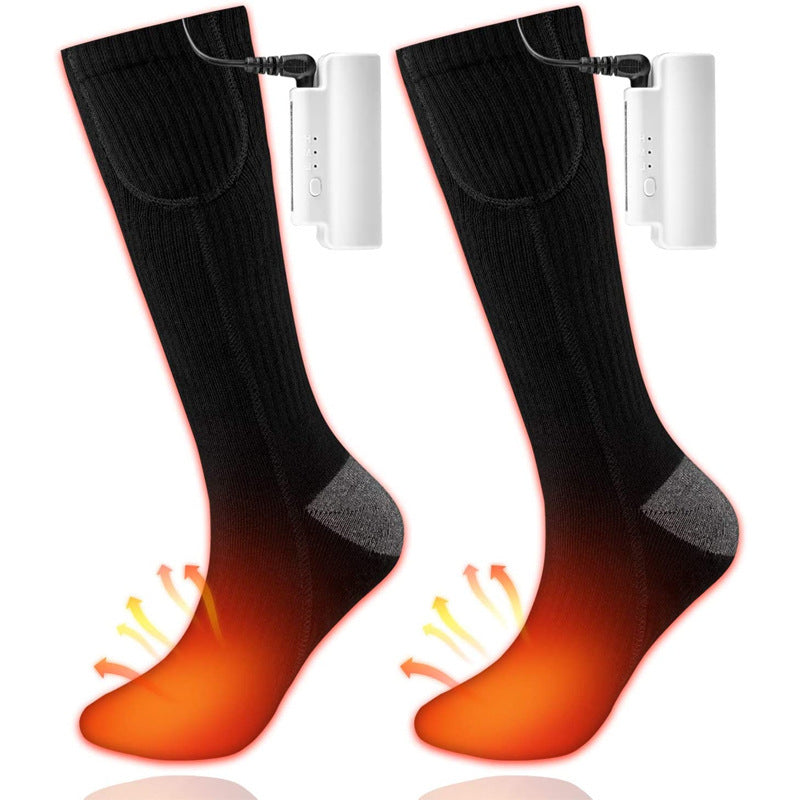 Ski Warm Charging Invisible Heating Socks