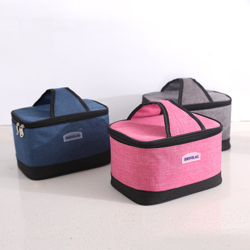 Bento bag widened portable cooler bag