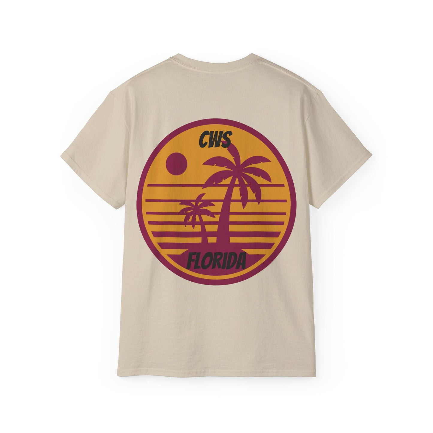 CWS Florida Unisex Ultra Cotton Tee By Cozy Winter Store (ships within USA only)