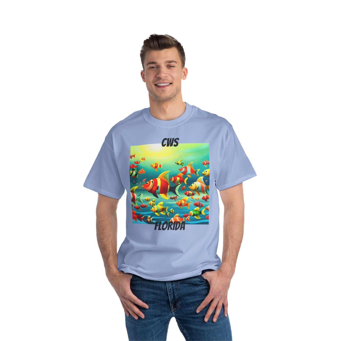 CWS Florida Beefy-T®  Short-Sleeve T-Shirt By Cozy Winter Store (ships within USA only)