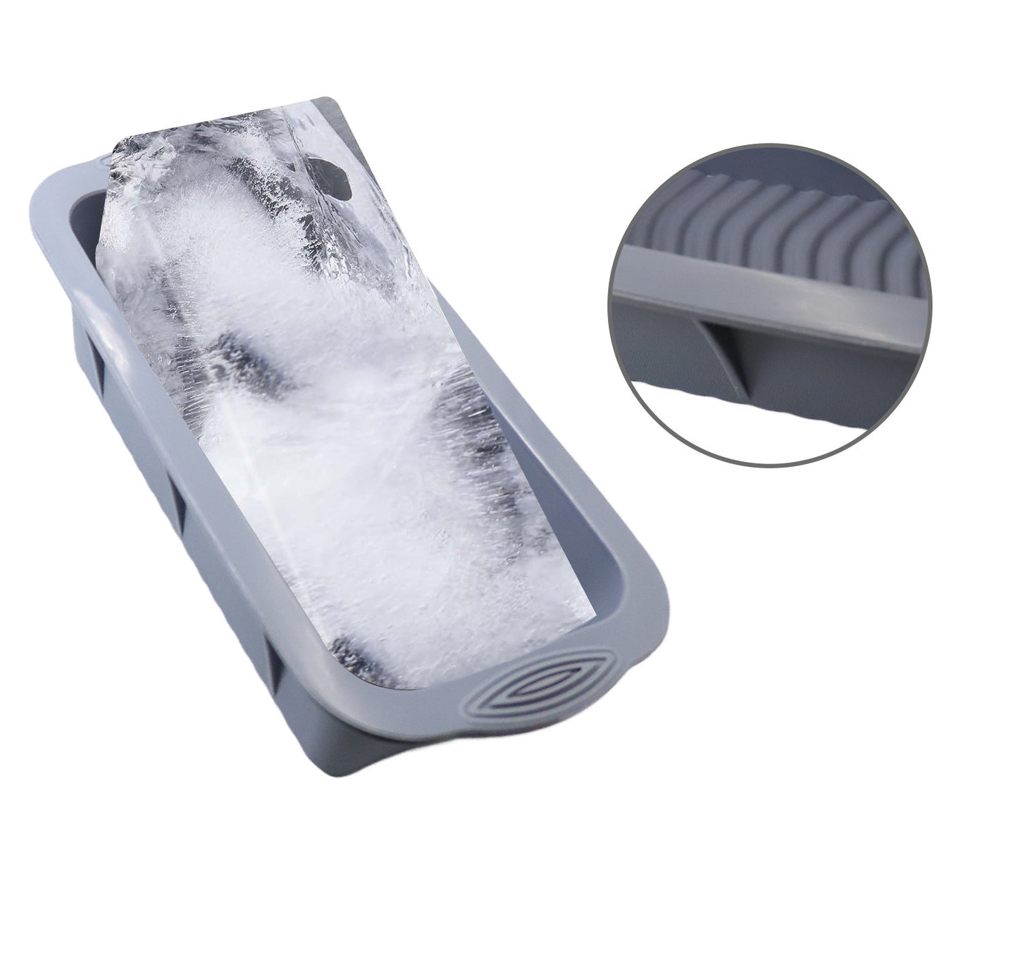 Reusable Silicone Large Ice Tray Extra Large Ice Tray