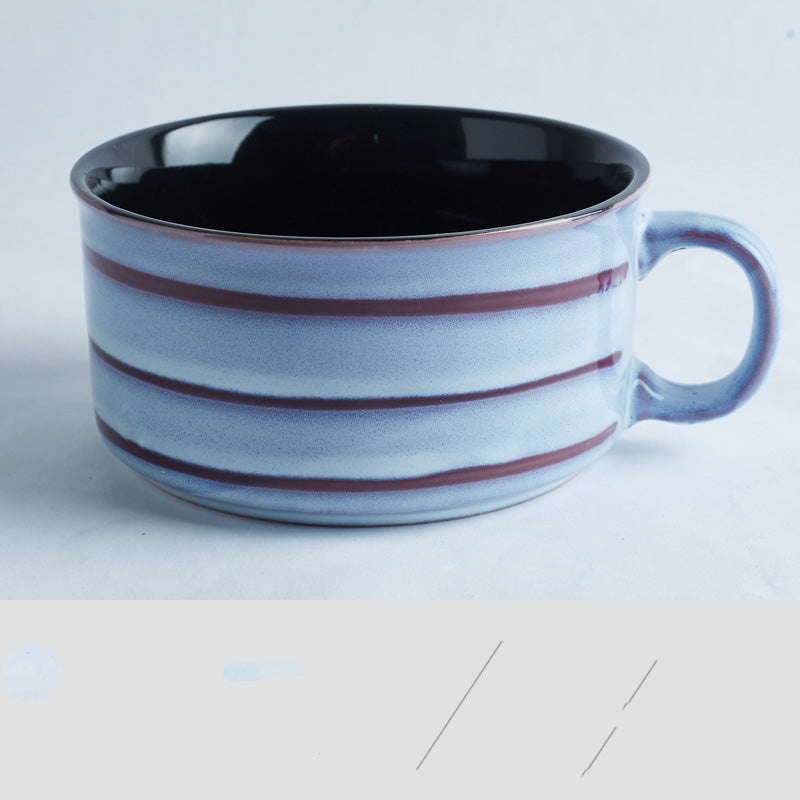 Defective Large-capacity Creative Ceramic Cups And Bowls For Home