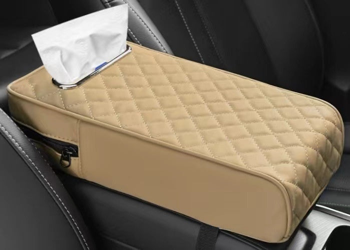 Universal Car Armrest Box Cushion Vehicle-mounted Heightened Tissue Buggy Bag