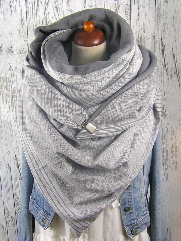 Ladies plus fleece winter scarf