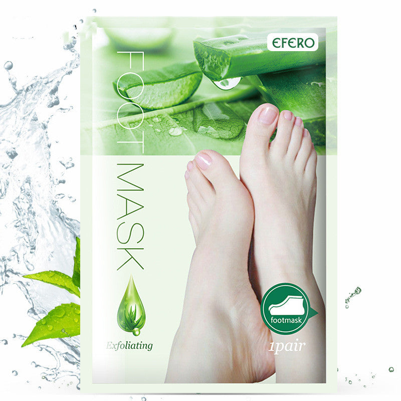 whitening and moisturizing foot mask