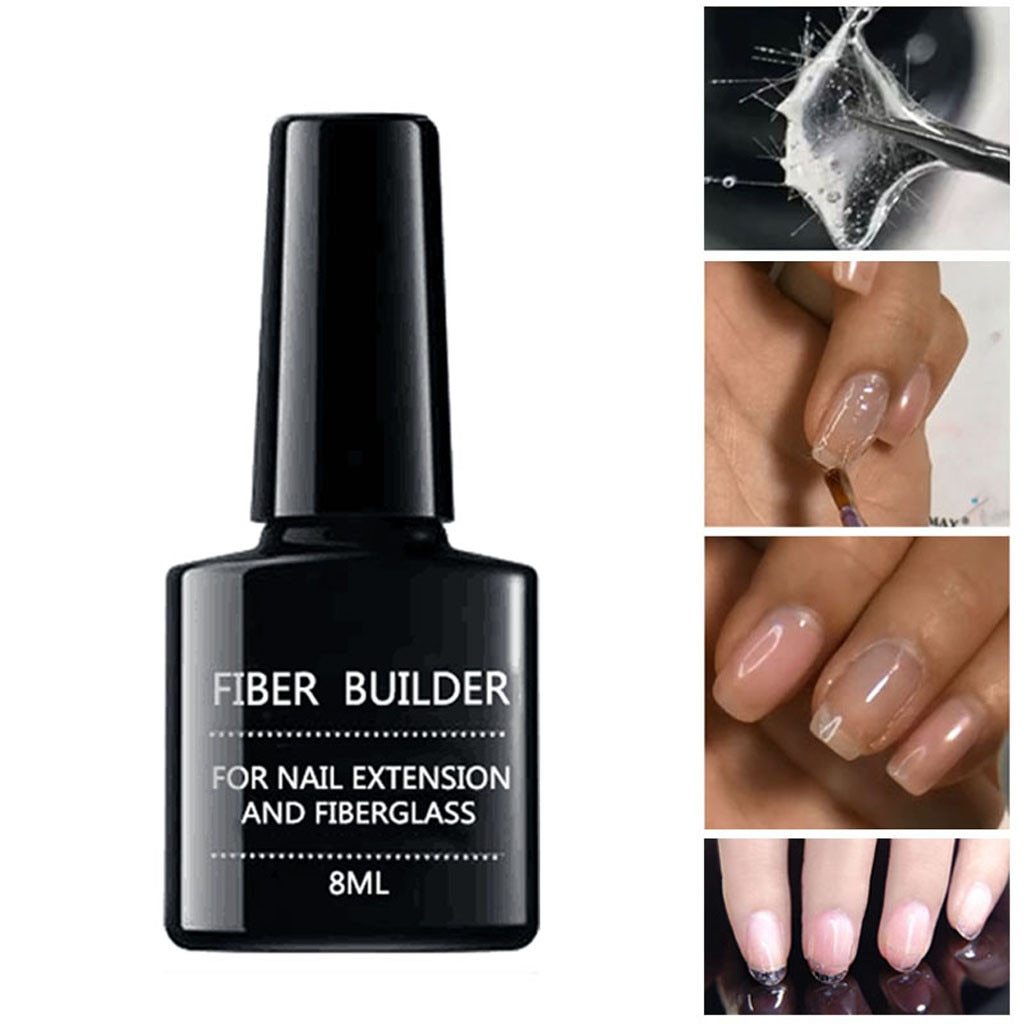 Fiber Bulider Nagelgel Schnelle Aufbaureparatur Gebrochene Nägel Soak Off UV Gel