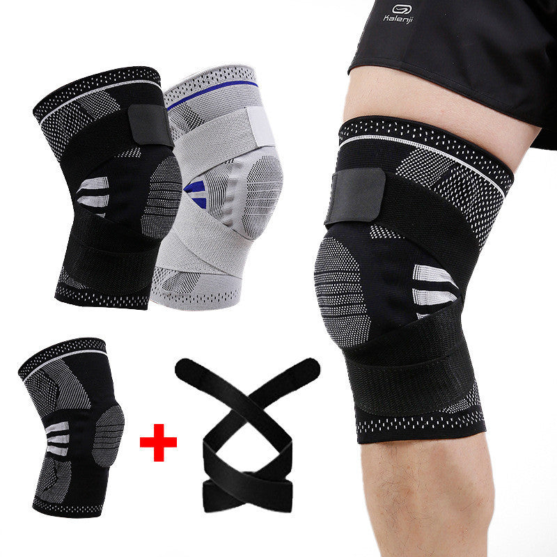 Shock Absorption And Protection Knee Sports Compression Knee Pad Fitness Protector