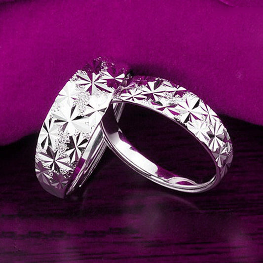 Gypsophila Couple Ring S925 Sterling Silver Bracelet