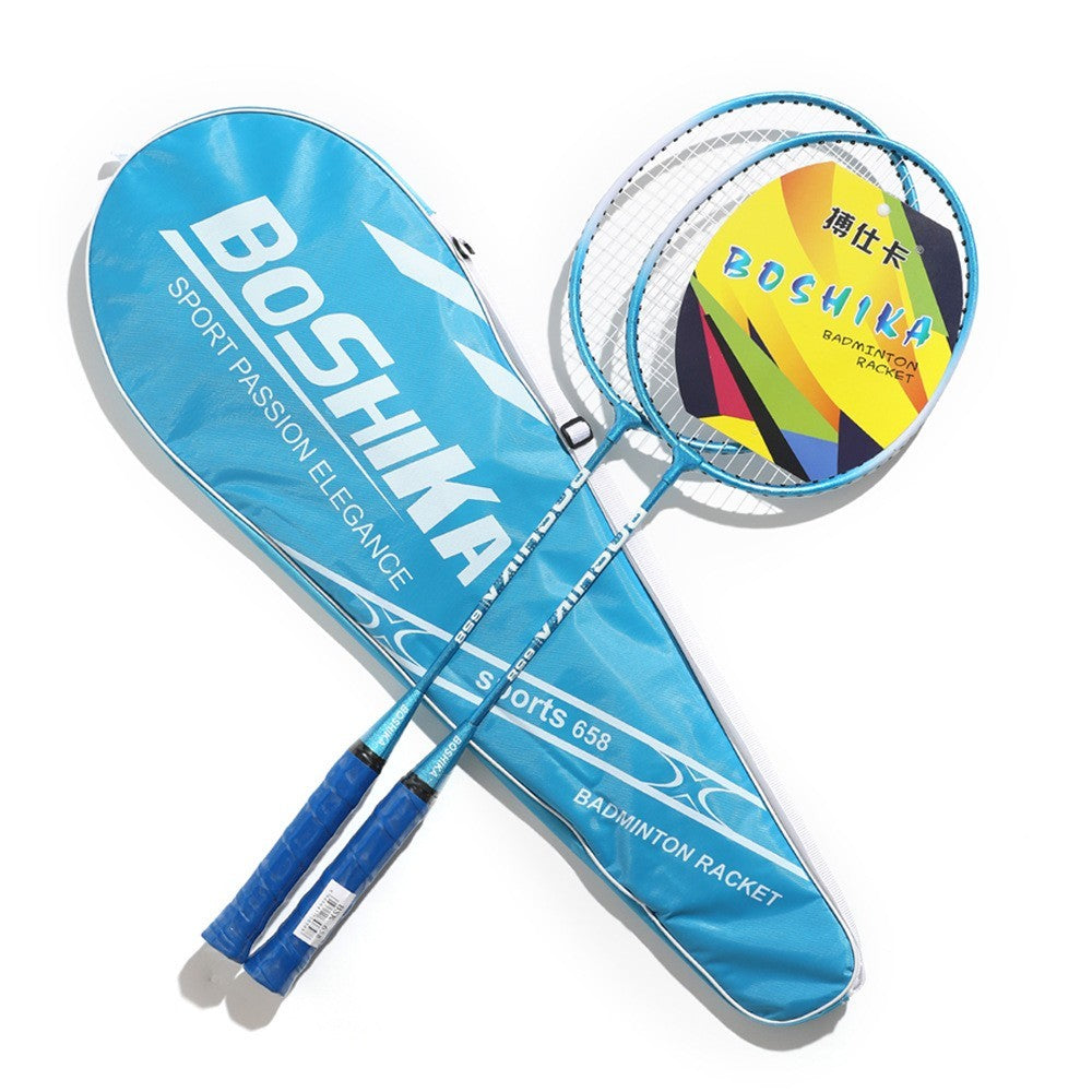 Badminton Racket For Beginners Children Set Iron Alloy A