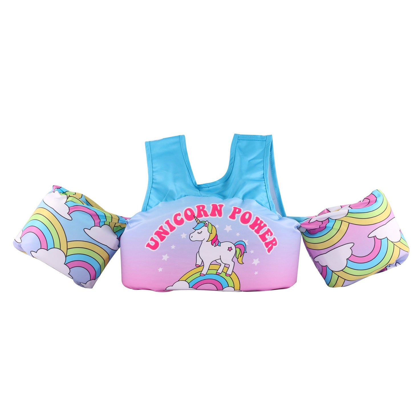 Cartoon Children's Swimsuit Lengthened Arm Swimming Ring Life Jacket