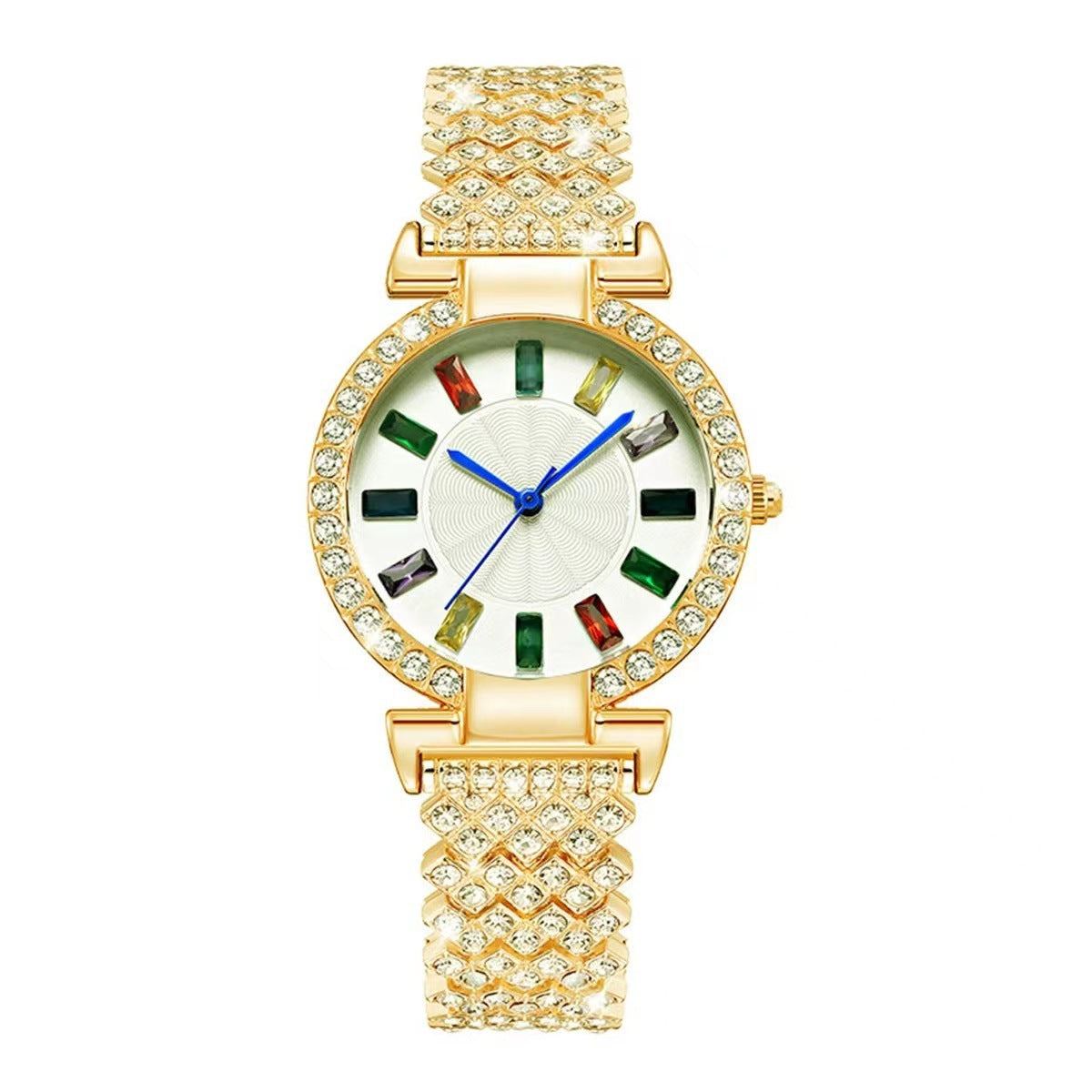 Full Diamond Quartz Bracelet Watch Fashion All-match Fashion Wrist Watch