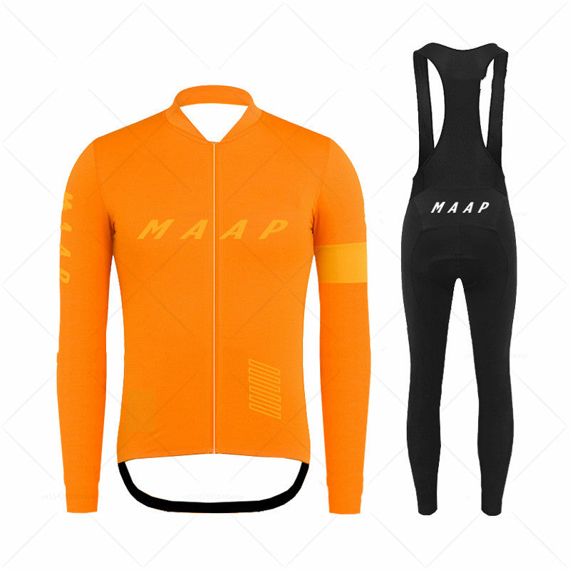 Spring And Autumn Thermal Cycling Jersey Long-sleeve Overalls