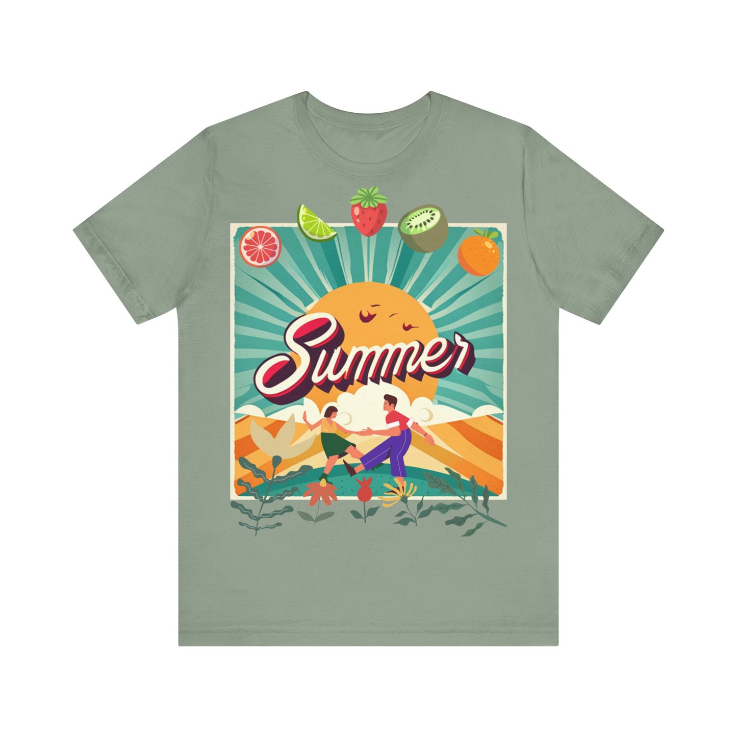 Unisex Jersey Short Sleeve Summer Tee