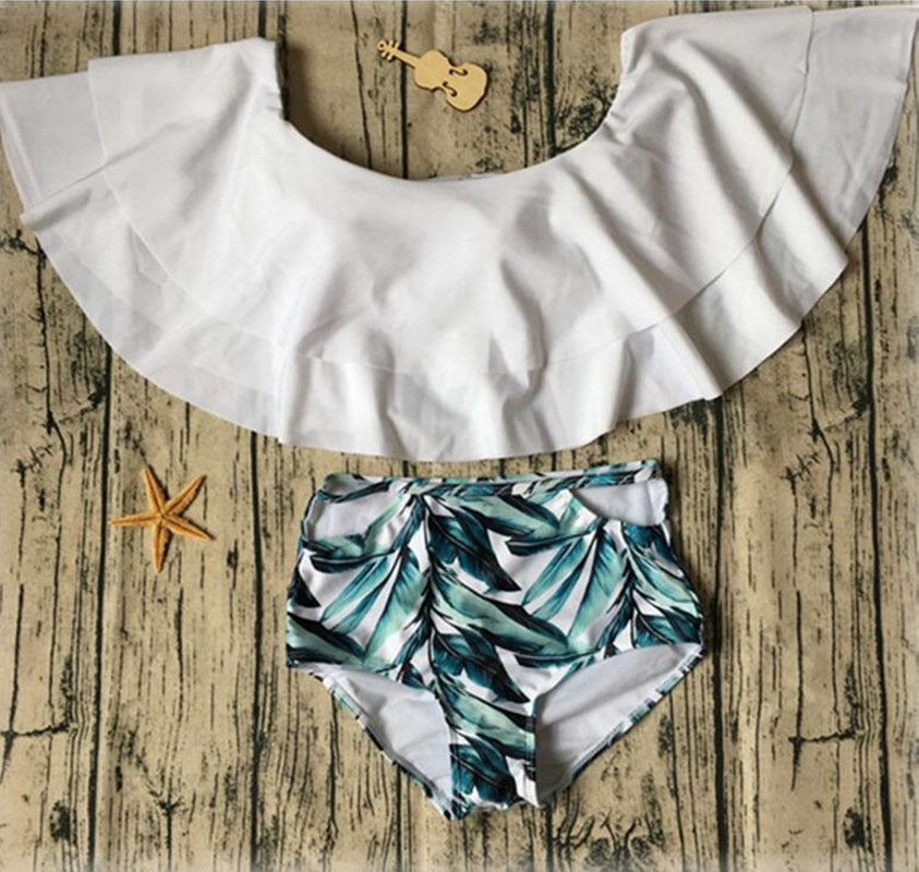 Shoulder summer swimsuit bikini