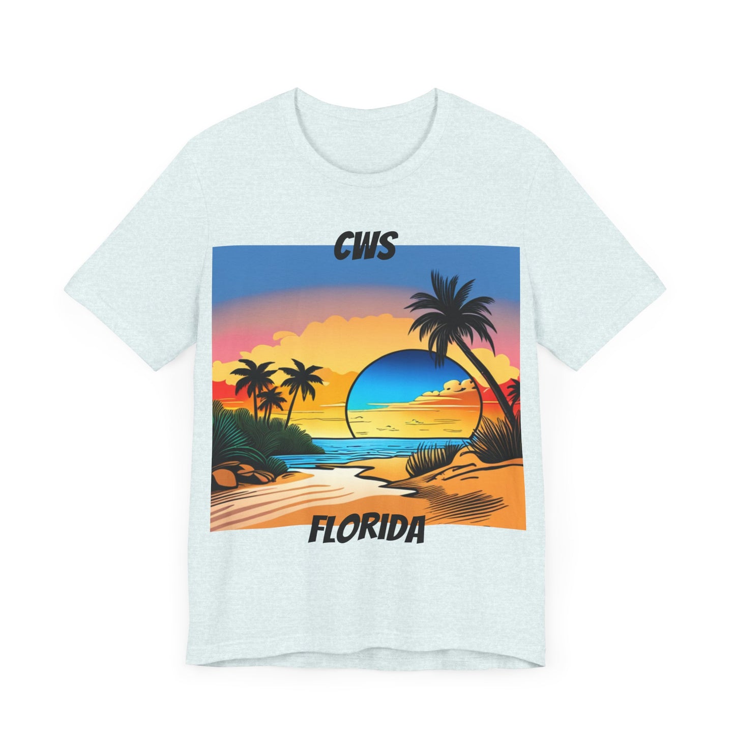 CWS Florida Unisex Jersey Short Sleeve Tee By Cozy Winter Store (ships within USA only)