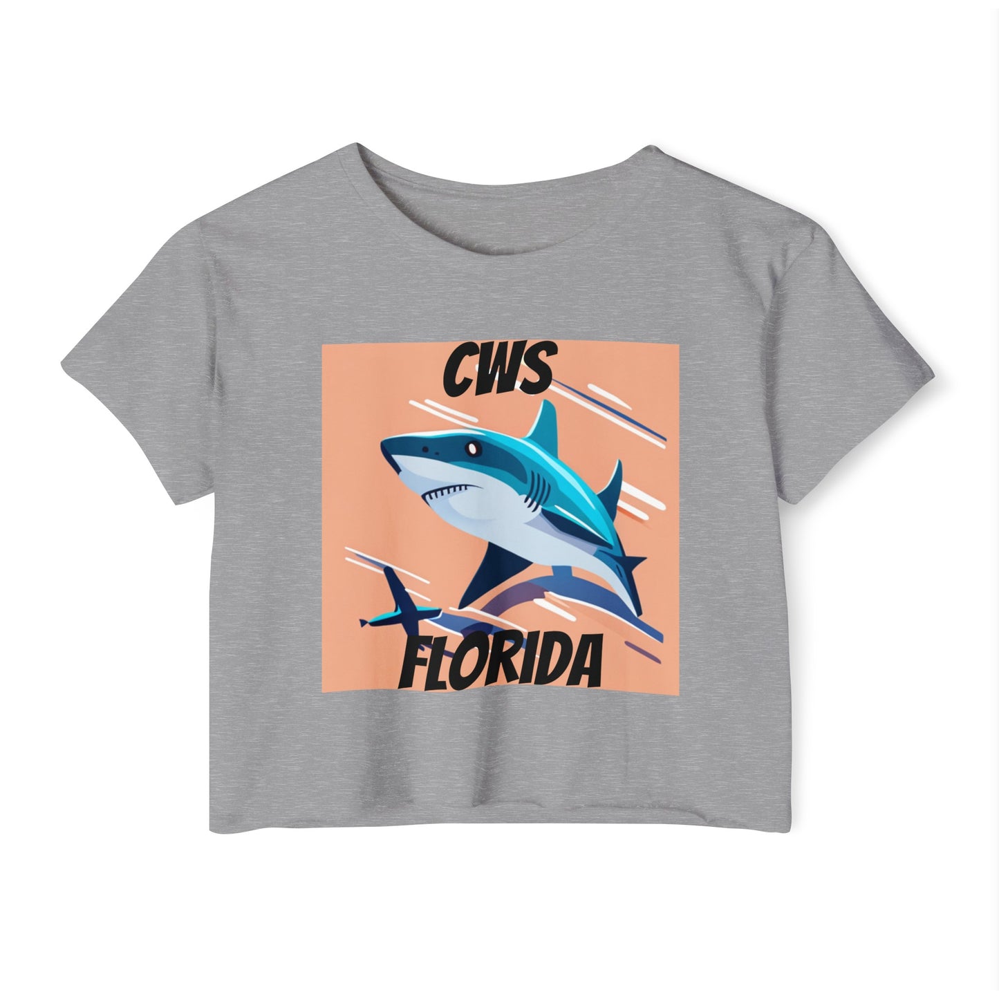 CWS Florida Women's Festival Crop Top By Cozy Winter Store (ships within USA only)