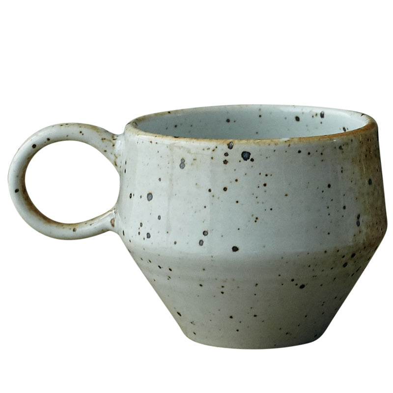 Stoneware Japanese handmade coffee cup