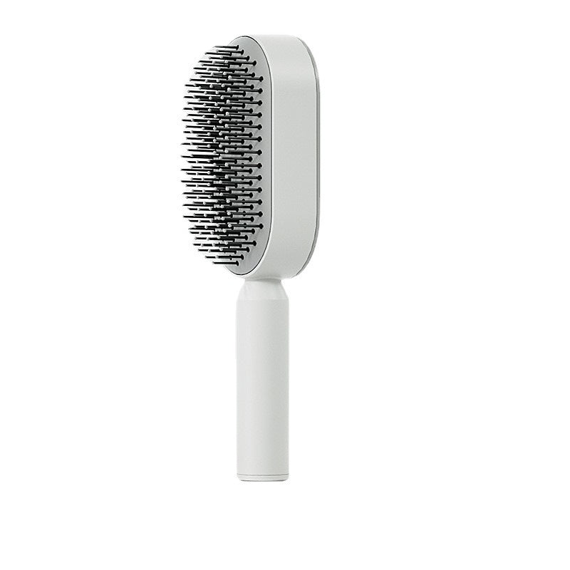 Self Cleaning Hair Brush For Women Massage Scalp Promote Blood Circulation Anti Hair Loss 3D Hair Growth Comb Hairbrush Self-Cleaning Hair Brush   3D Air Cushion Massager Brush   Airbag Massage Comb B