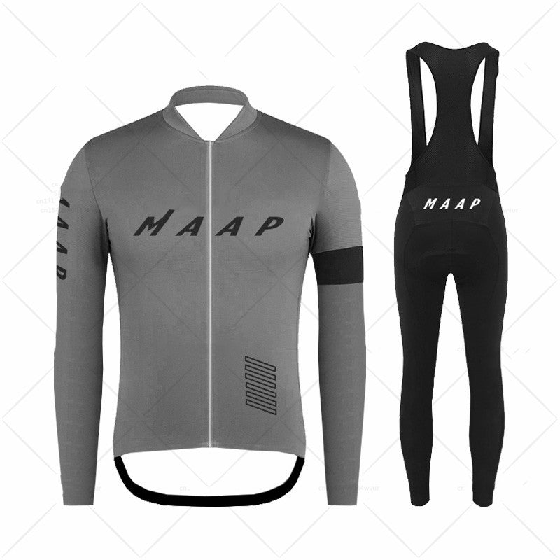 Spring And Autumn Thermal Cycling Jersey Long-sleeve Overalls