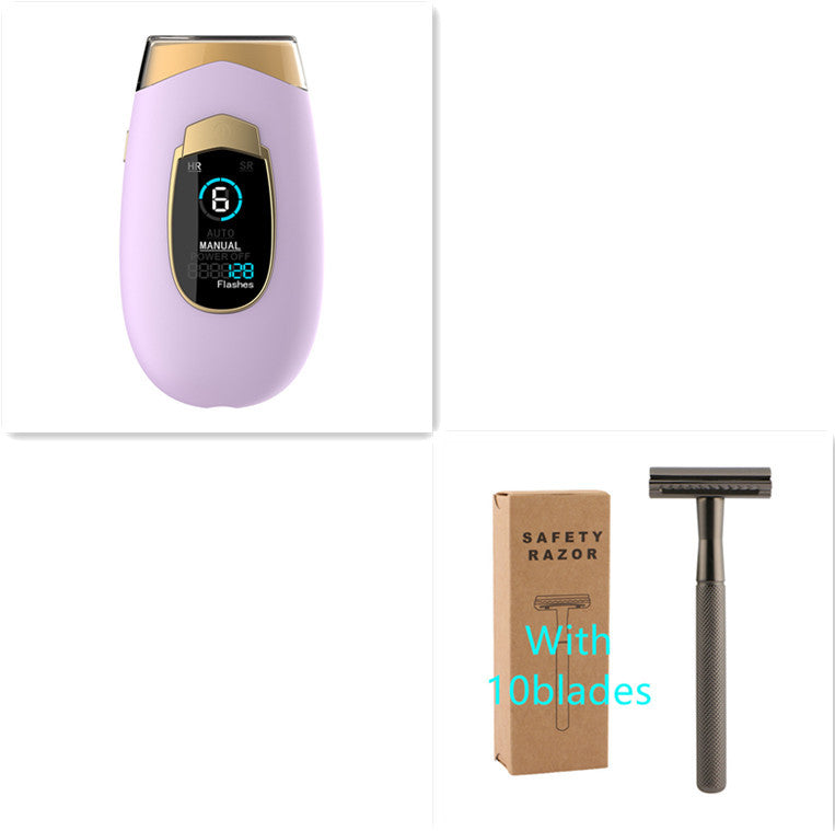 New Laser Hair Removal Equipment Home Beauty Salon Private Parts Lady Shaver Long-lasting Hair Trimmer Non-freezing Point