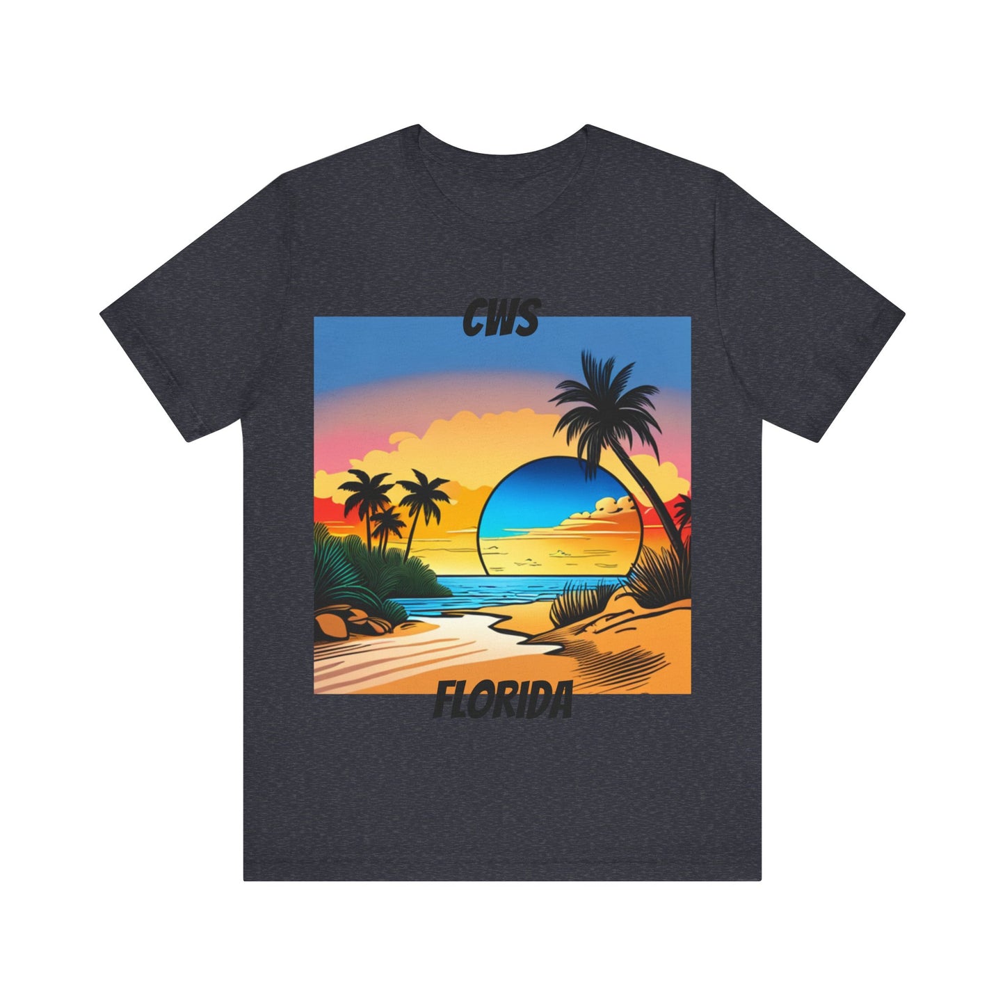 CWS Florida Unisex Jersey Short Sleeve Tee By Cozy Winter Store (ships within USA only)