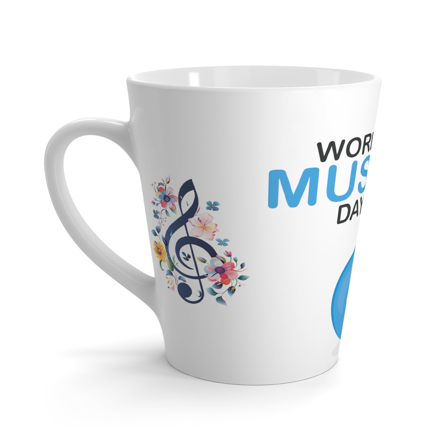 CWS Celebrations World Music Day Latte Mug