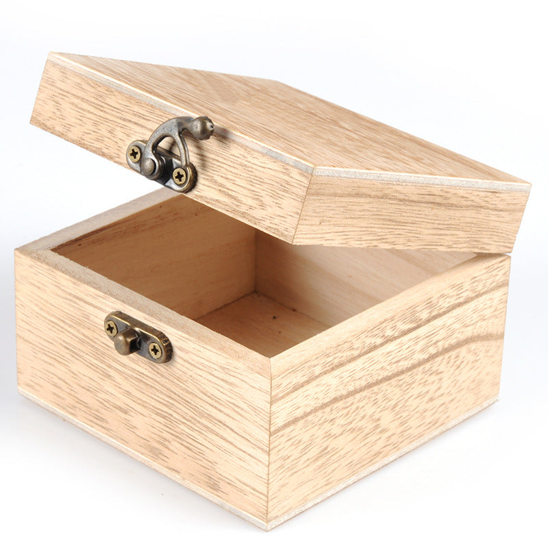 Wooden Watch Box Paulownia Craft Gift Box  High-end Wooden Box