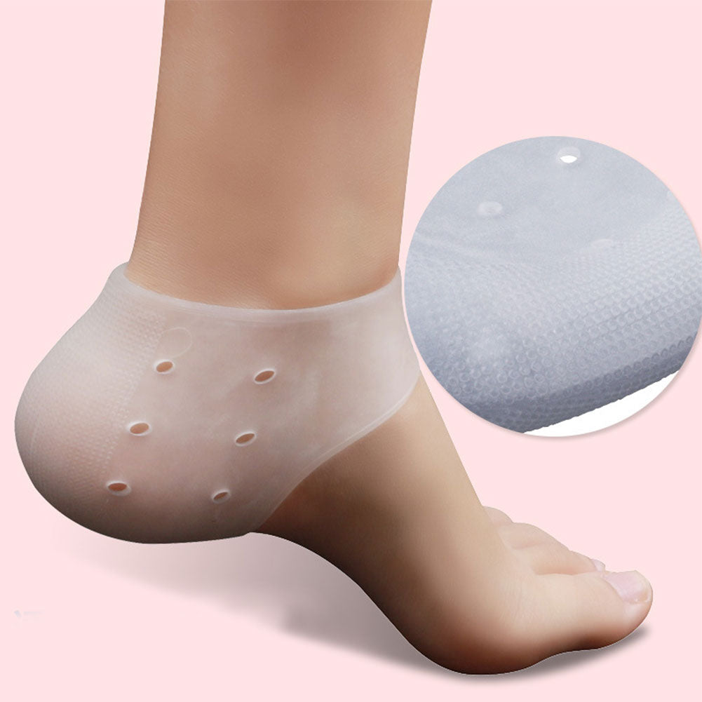 Silicone heel protector