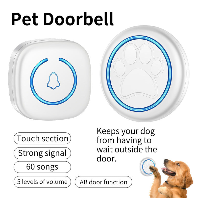 Pet Dog Door Touch Bell Waterproof One To One