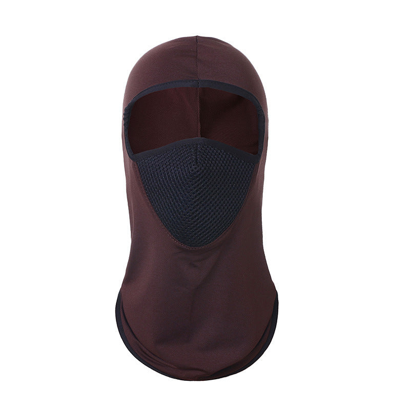 Lycra Soft Equipment Outdoor Windproof Sunscreen Hood