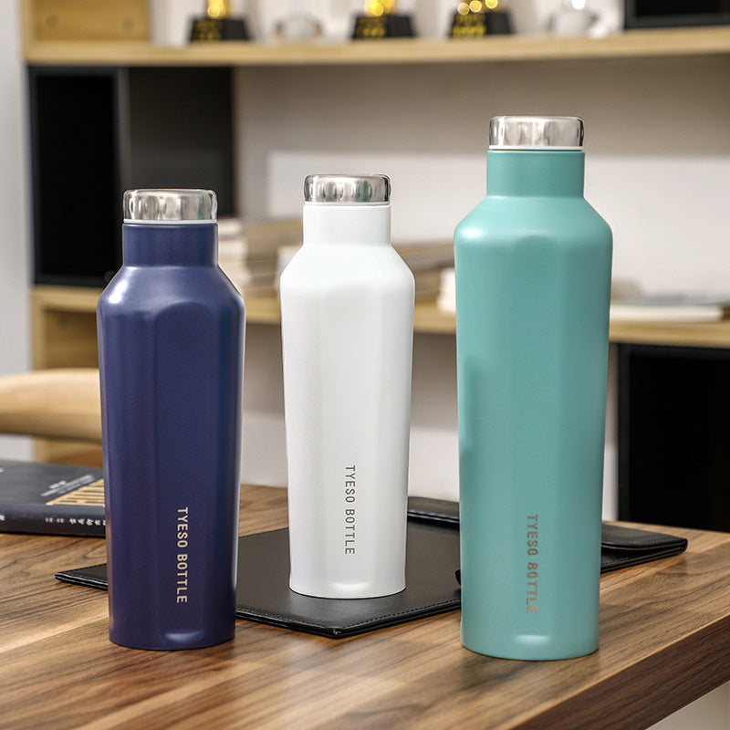 Stainless Steel Vacuum Flask Water Cup Outdoor Sports Water Bottle