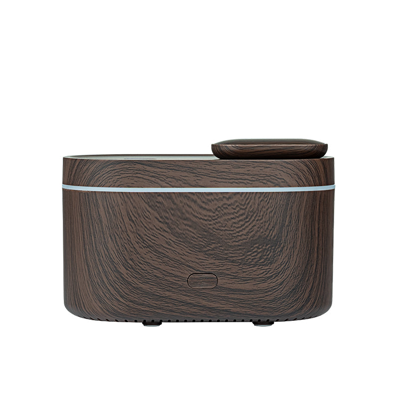 Creative Wood Grain L16 Aroma Diffuser Home Office Ultrasonic Humidifier Essential Oil 5V Silent Automatic Diffuser