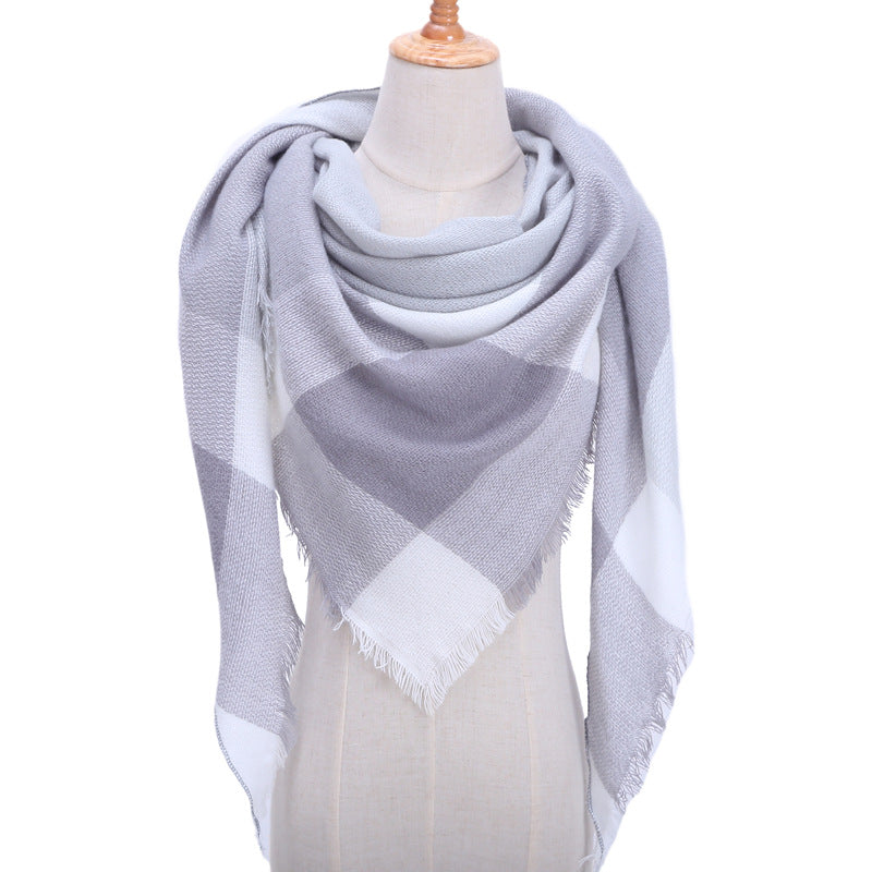 Fashionable Women's Cashmere Thermal Scarf