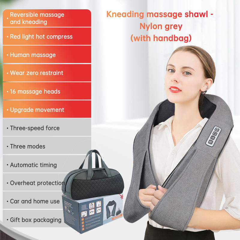 Kneading, SKG, waist and back hot compress spine massager