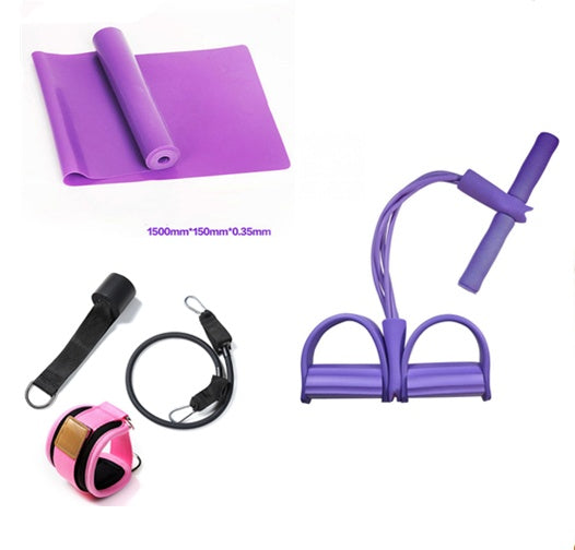 Environmentally friendly TPE yoga stretch drag strap fitness