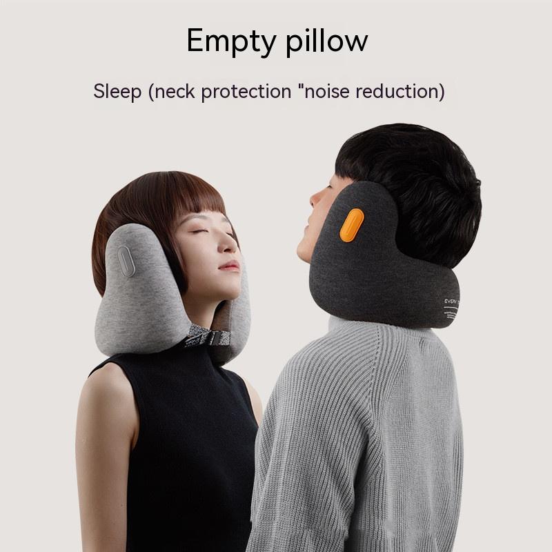 Travel Neck Care Two-in-one Memory Foam Head Pillow