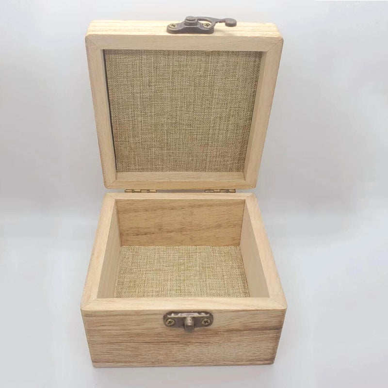 Wooden Watch Box Paulownia Craft Gift Box  High-end Wooden Box