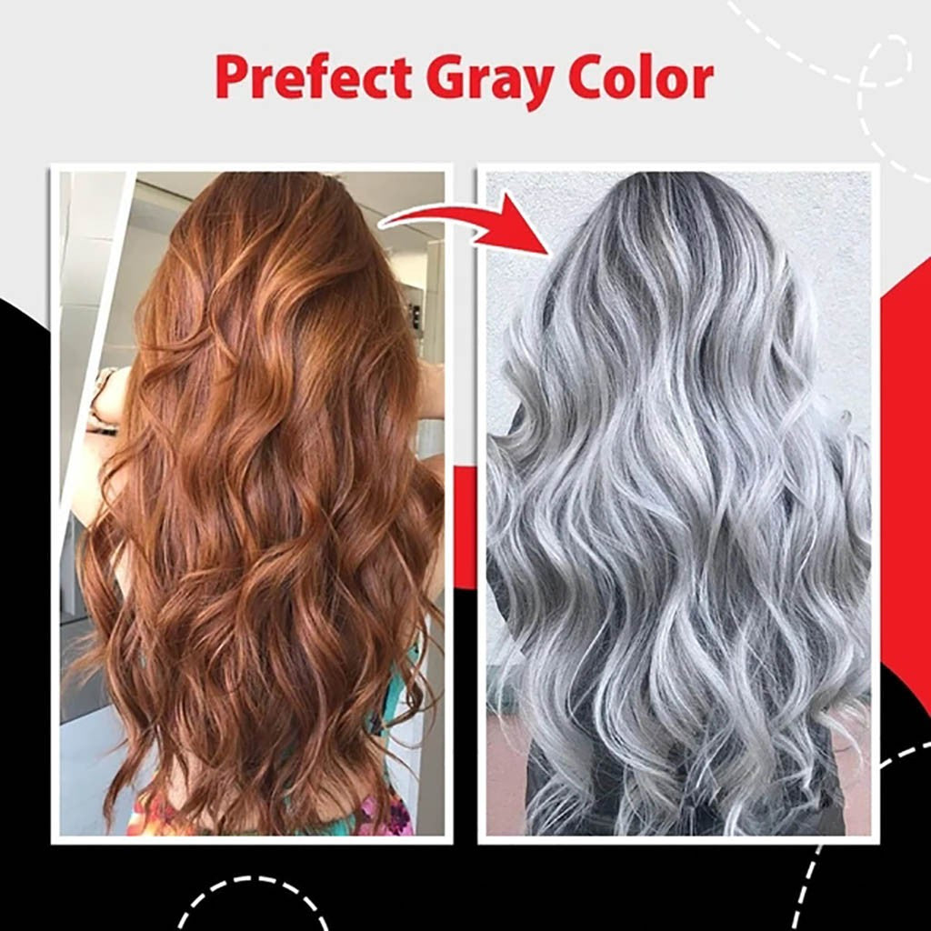 Natural plant gray hair dye