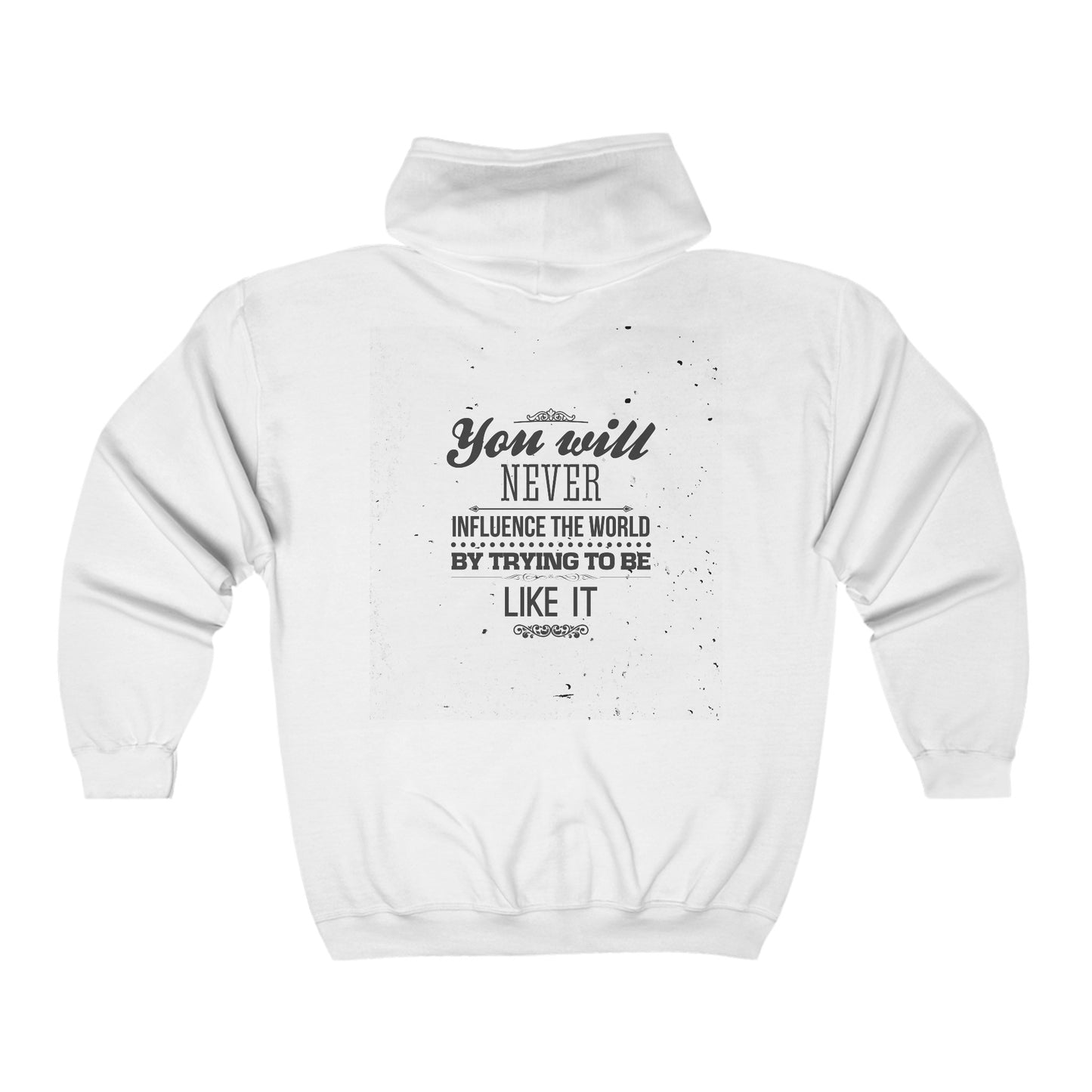 CWS Fashion Statement Hoodie Unisex Heavy Blend™ Full Zip Hooded Sweatshirt by Cozy Winter Store